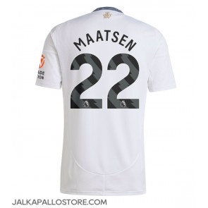 Aston Villa Ian Maatsen #22 Vieraspaita 2024-25 Lyhythihainen